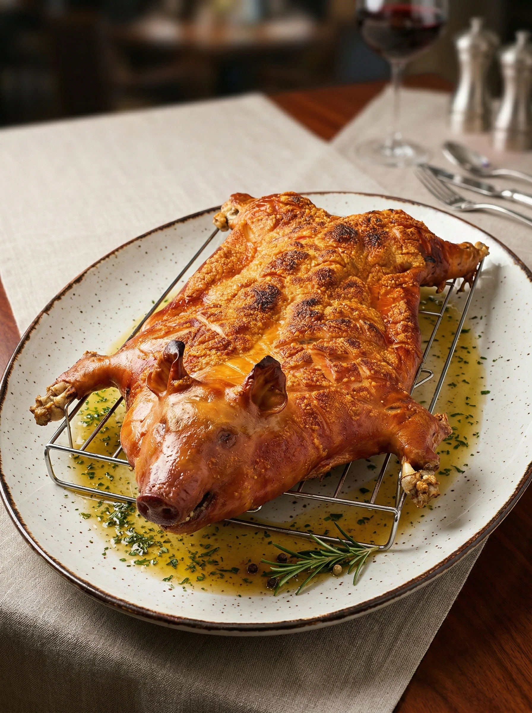 Cochinillo asado para llevar