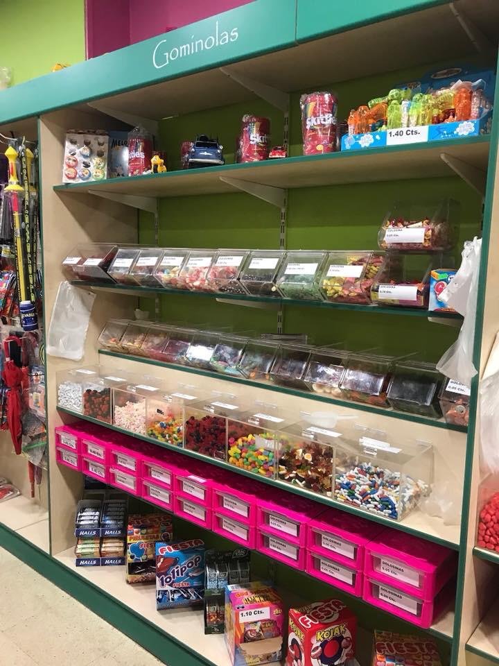 Golosinas y chuches en El Soportal de San Pablo