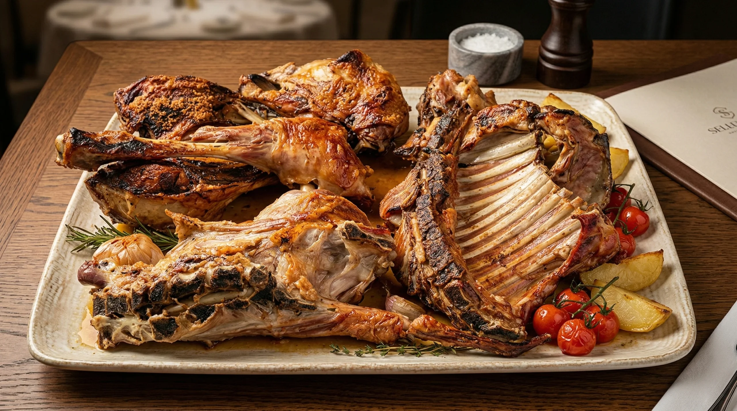 Lechazo asado para llevar