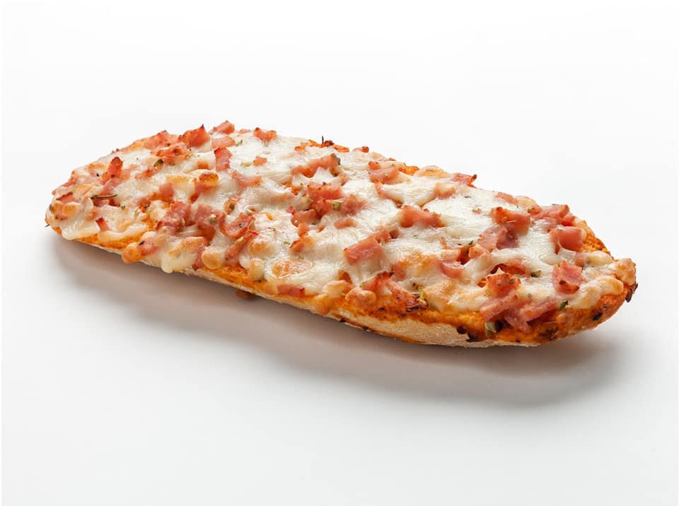 Pan pizza para llevar