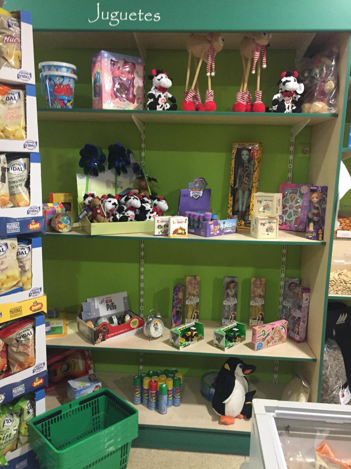 Juguetes en El Soportal de San Pablo